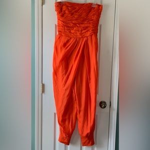 Polo Ralph Lauren Silk Strapless Jumper